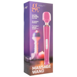 GC Stimulateur Mega Wand 32cm - Tête 6cm Rose